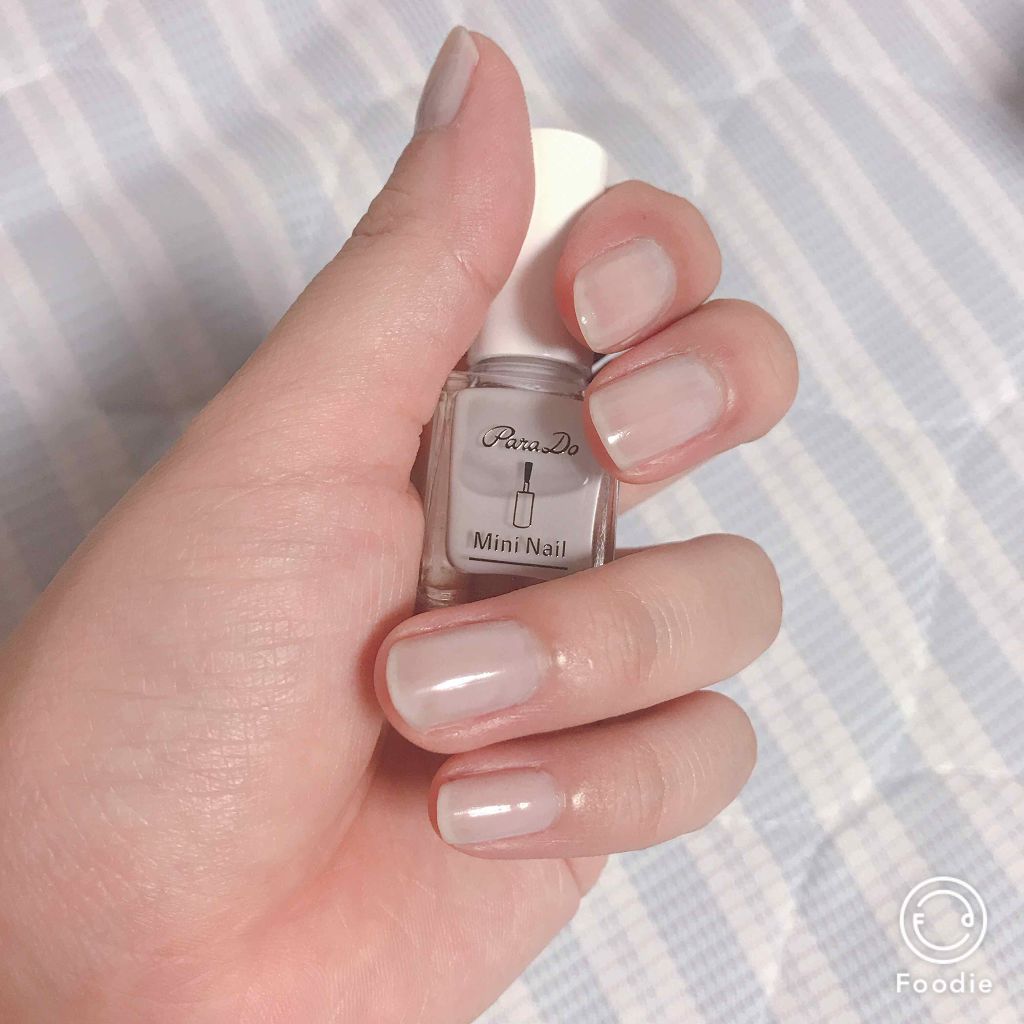 ミニネイル GY02 マムズパール/パラドゥ/マニキュアを使ったクチコミ（1枚目）