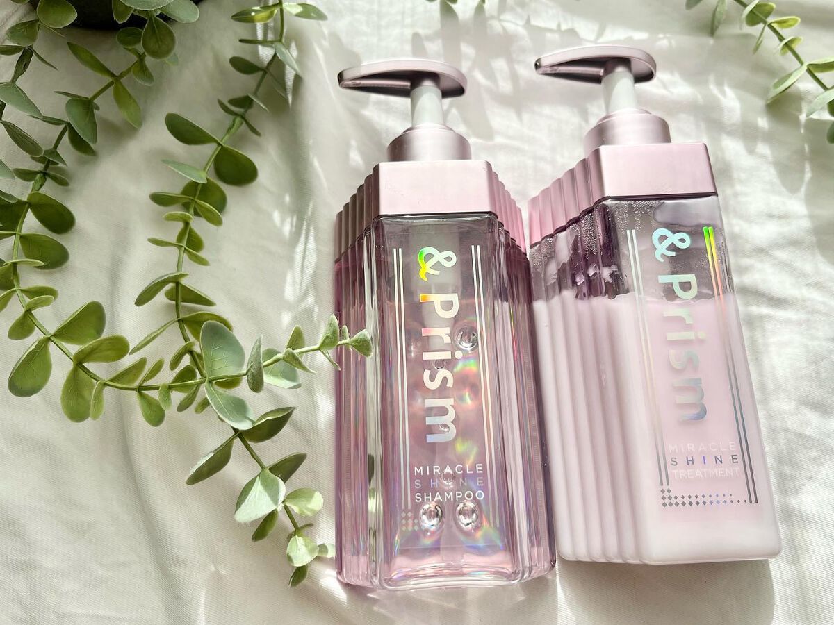 ミラクル シャイン シャンプー/ヘアトリートメント/&Prism/市販シャンプーを使ったクチコミ(1枚目)