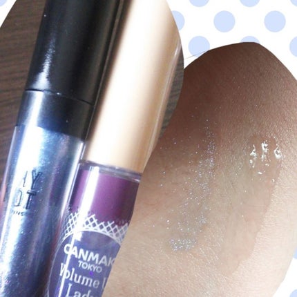 WHY NOT SPINNS リップグロス ブルーラメ/DAISO/リップグロスの画像