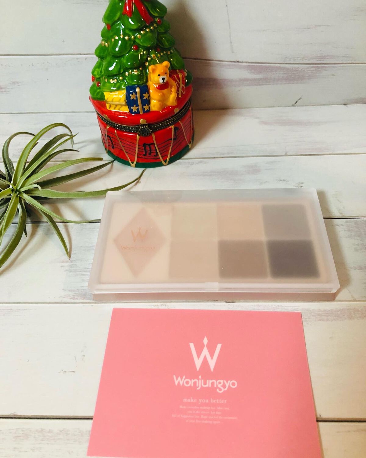 ウォンジョンヨ W デイリームードアップパレット /Wonjungyo/アイシャドウパレットを使ったクチコミ(4枚目)