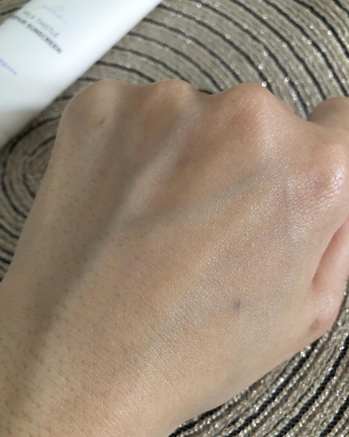 ミルクシスルリペアシカサンスクリーンプラス/BANOBAGI/日焼け止めミルクを使ったクチコミ(4枚目)