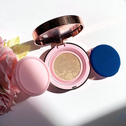 ピンクティーツリーカバークッション/APLIN/クッションファンデーションを使ったクチコミ(2枚目)