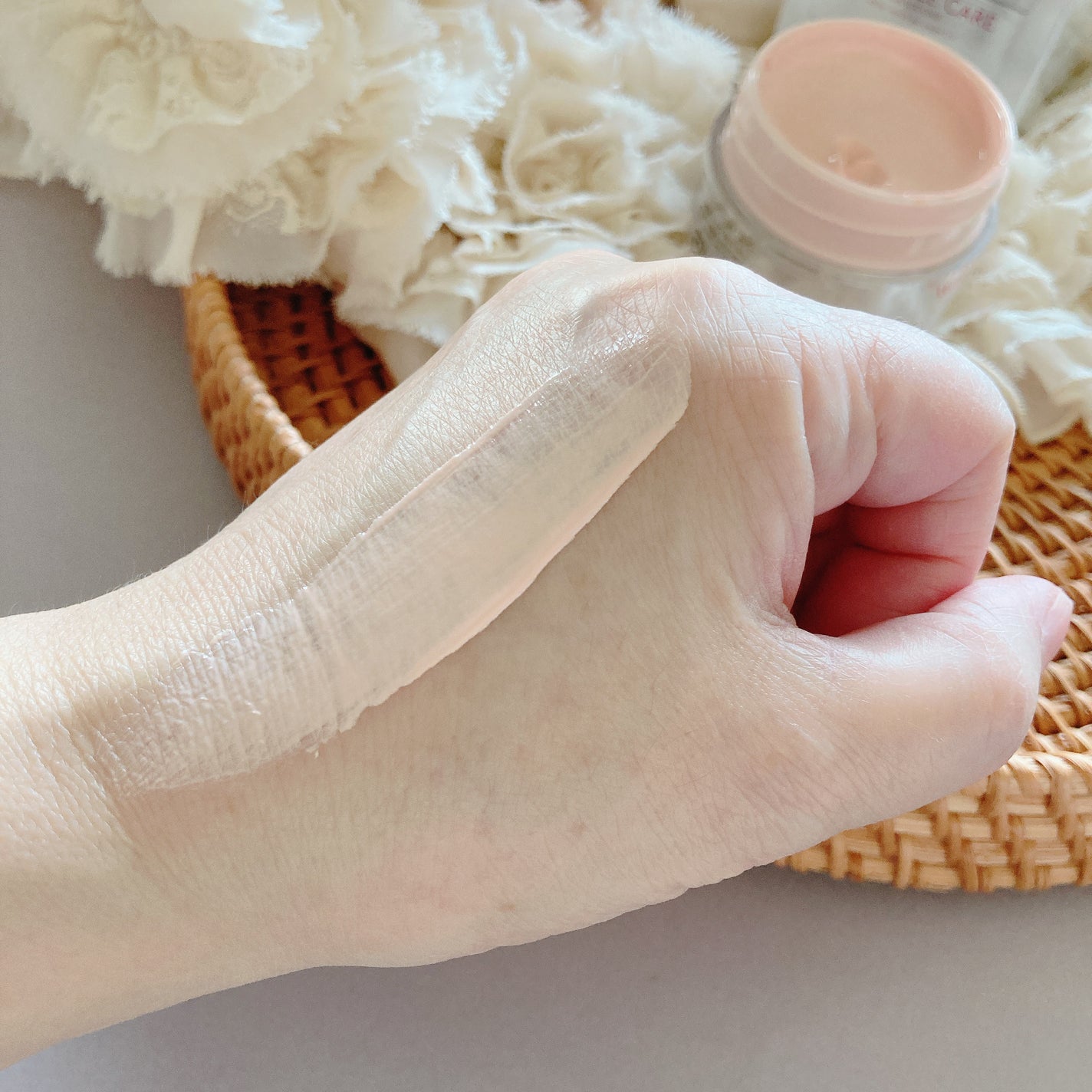 リンクルケア ホワイト モイストジェルクリーム UV/グレイスワン/オールインワン化粧品を使ったクチコミ(6枚目)