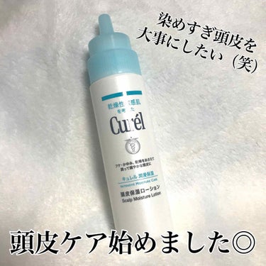 《頭皮ケア始めました🙋🏻‍♀️》

⭐︎〜〜〜〜〜〜〜〜〜〜〜〜〜〜〜〜〜〜〜⭐︎

高校生の頃から染め続けて痛め続けた頭皮😇

最近かゆみと違和感があるから、キュレルの頭皮保湿ローション始めました◎
