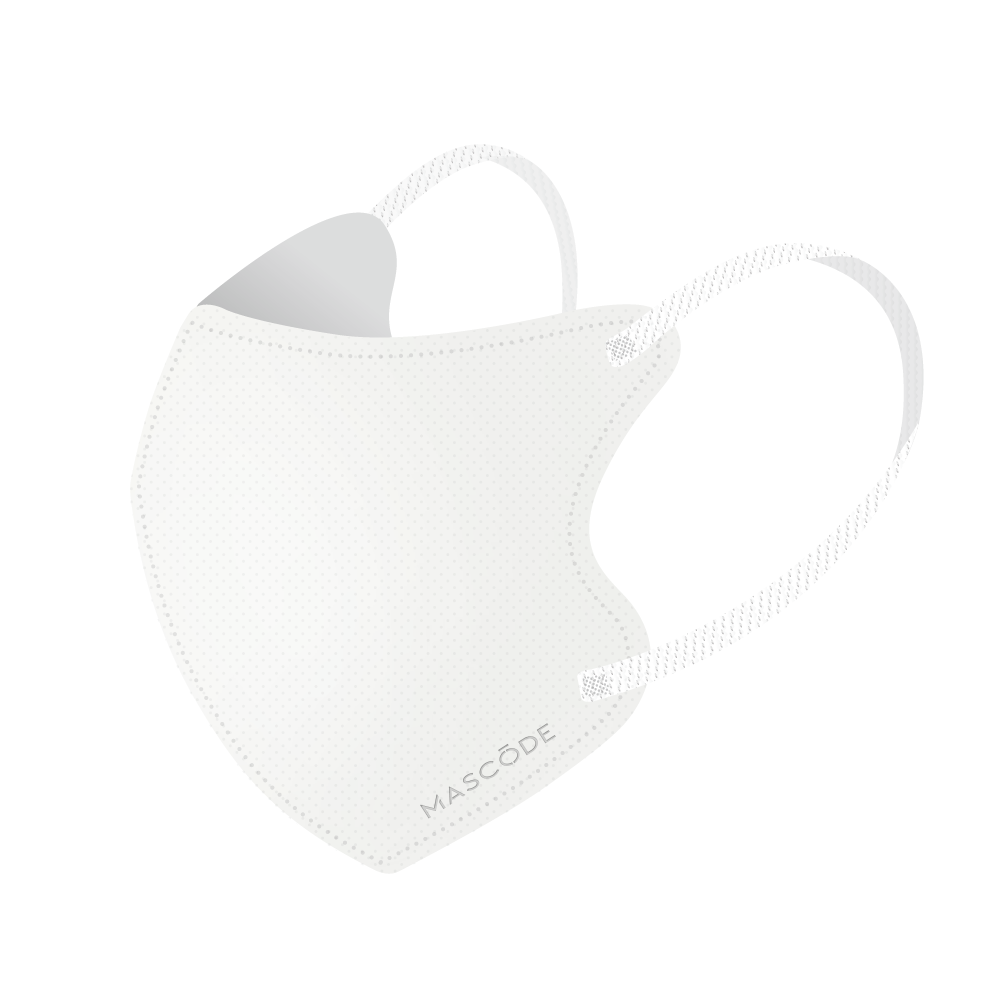 3Dマスク　グリッター グレイホワイト