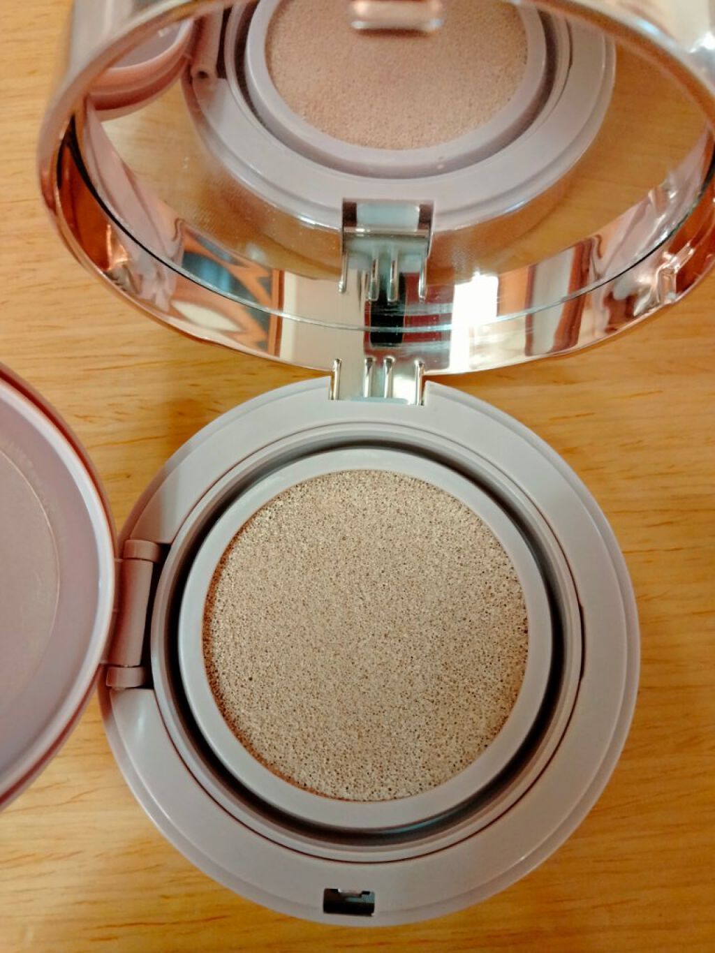 ハグクッション/mude./クッションファンデーションを使ったクチコミ（3枚目）