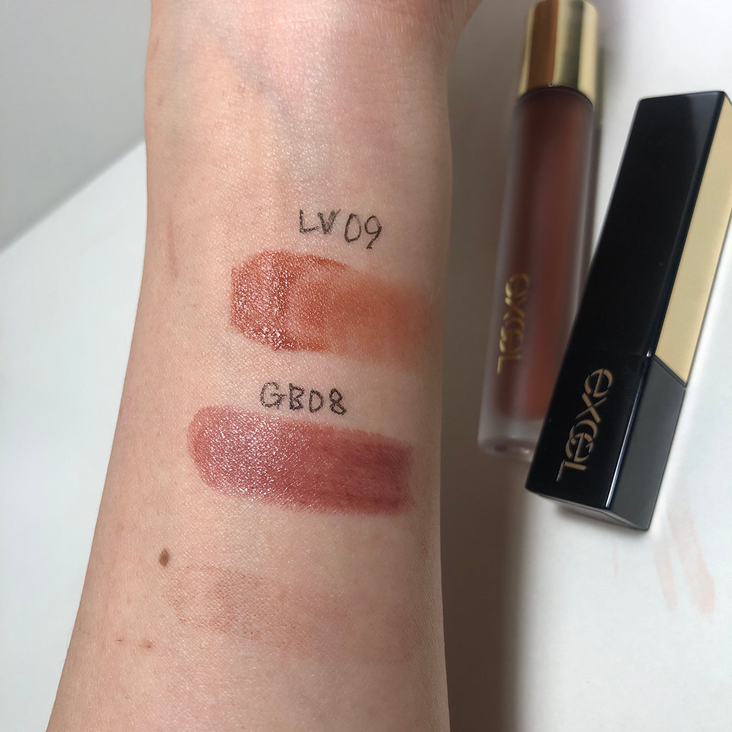 グレイズバームリップ/excel/口紅を使ったクチコミ(2枚目)