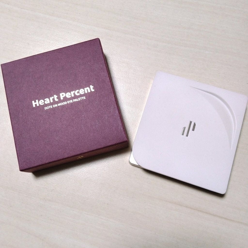 ドットオンムードアイパレット/Heart Percent/アイシャドウパレットを使ったクチコミ(2枚目)