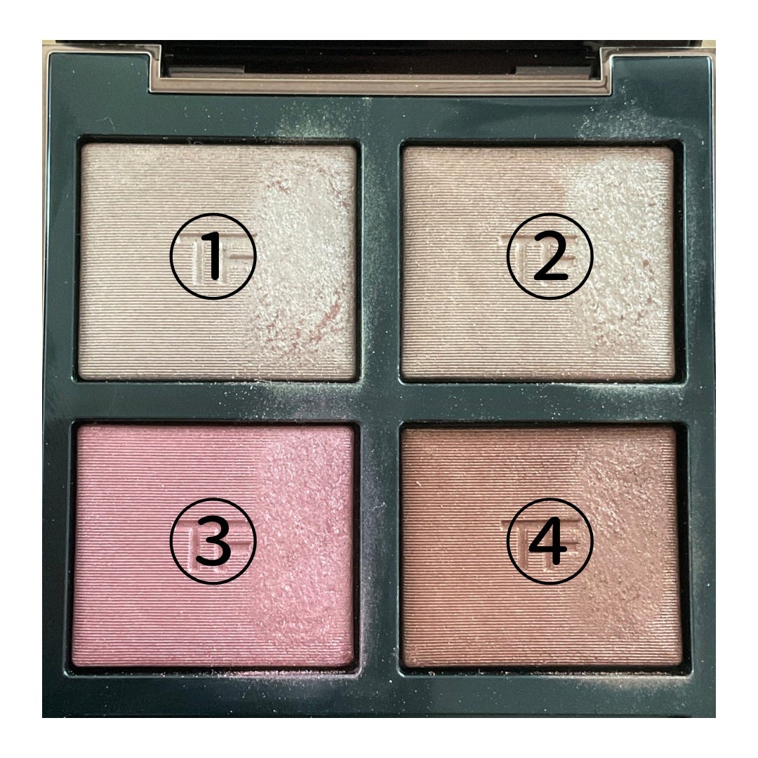 アイ カラー クォード/TOM FORD BEAUTY/アイシャドウパレットを使ったクチコミ(3枚目)