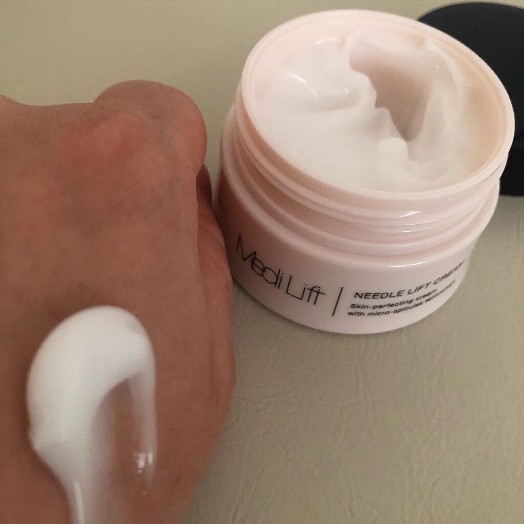 メディリフト ニードルリフトクリーム/YA-MAN TOKYO JAPAN/フェイスクリームを使ったクチコミ（1枚目）