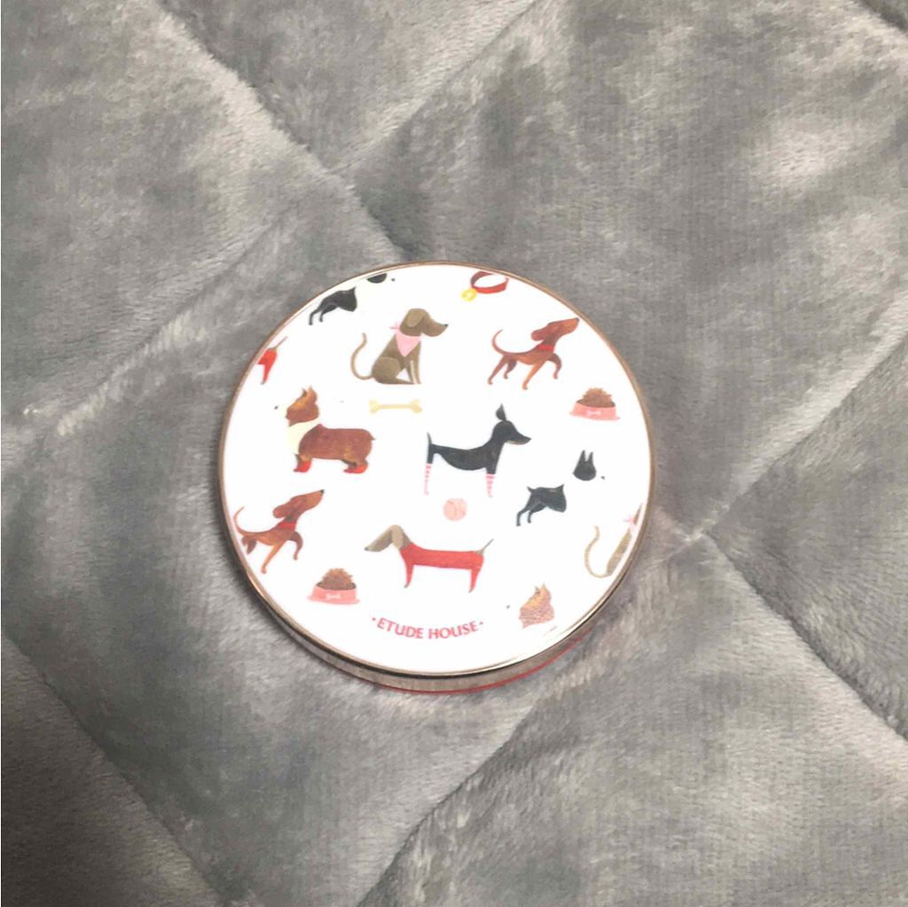 エニークッション クリームフィルター/ETUDE/クッションファンデーションを使ったクチコミ(1枚目)