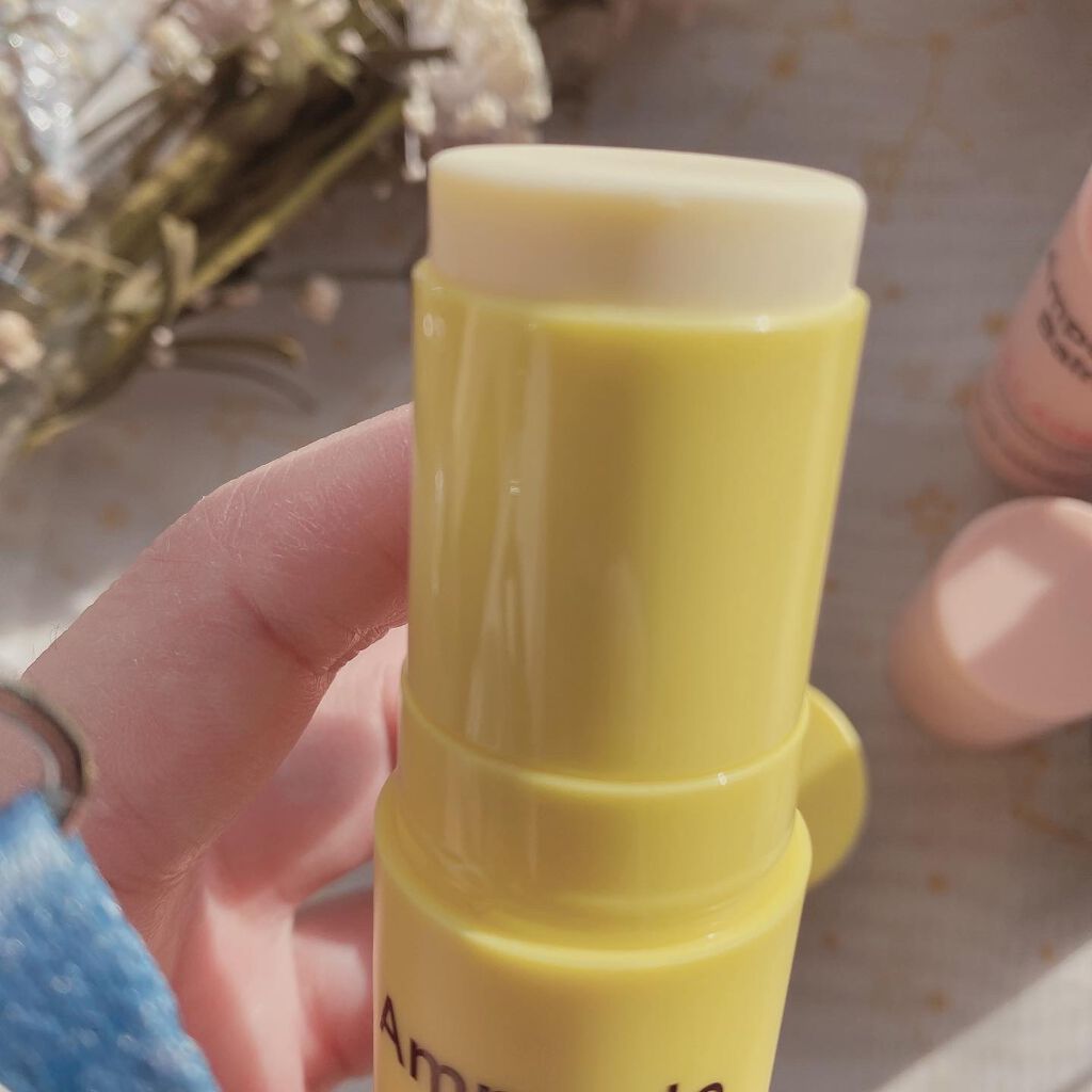 スティック美容液(レモン)/ネイチャーリパブリック/フェイスバームを使ったクチコミ(4枚目)