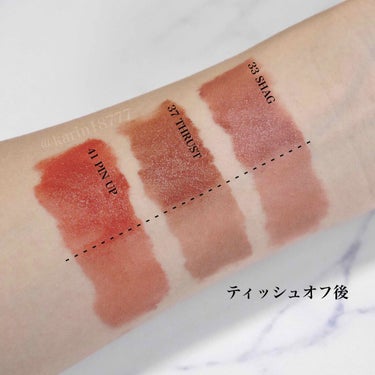 エアーマット リップカラー 00041/NARS/口紅を使ったクチコミ（3枚目）