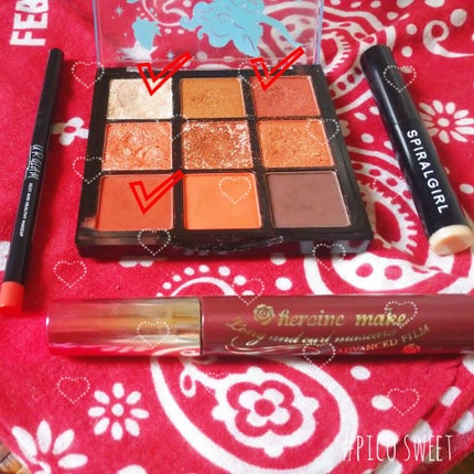 DQDNアイシャドウパレット AR/SHOBIDO/アイシャドウパレットを使ったクチコミ(2枚目)