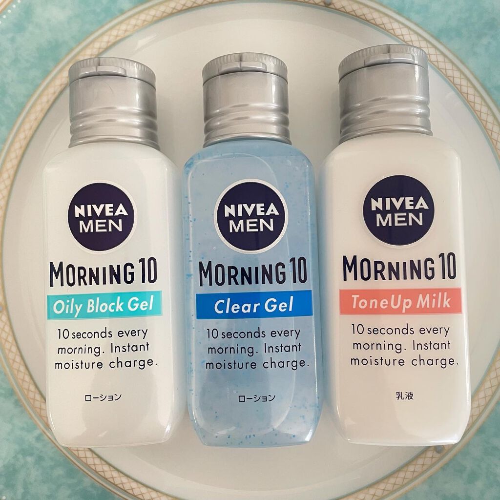 モーニング10 クリアジェル/ニベアメン/オールインワン化粧品を使ったクチコミ(6枚目)