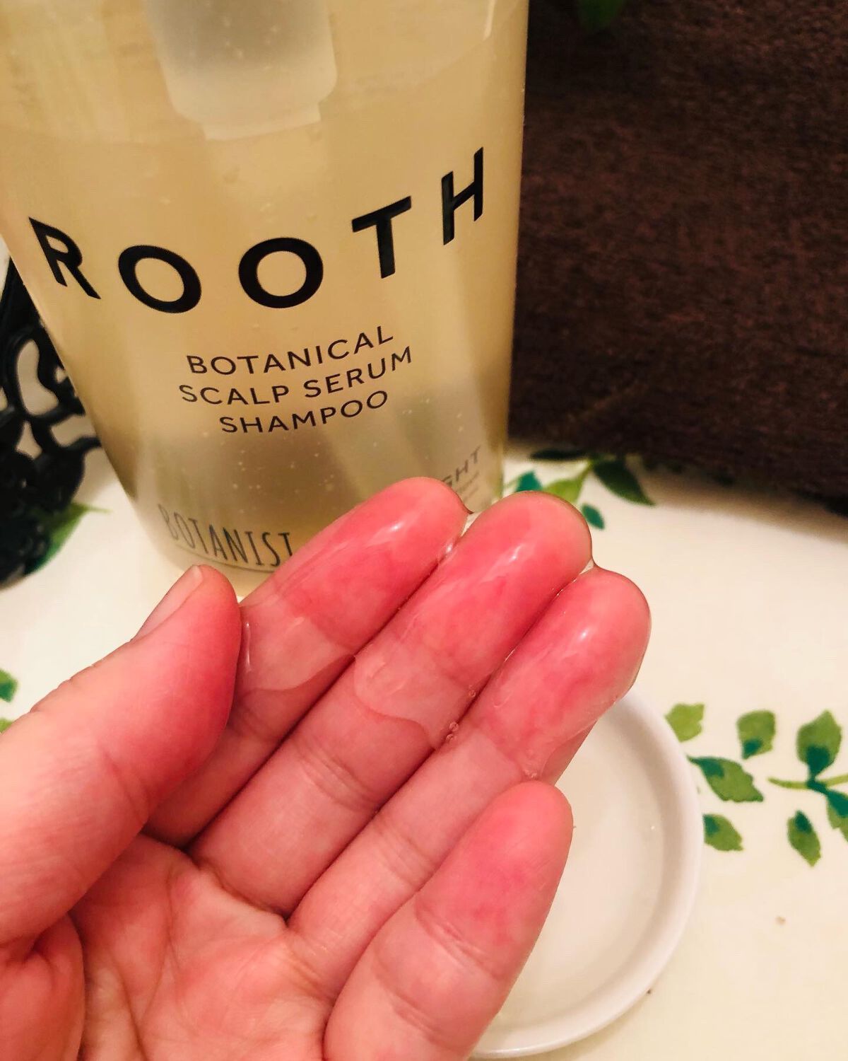 ルース ボタニカルスカルプセラム シャンプー・トリートメント(ストレート)/BOTANIST/市販シャンプーを使ったクチコミ(3枚目)