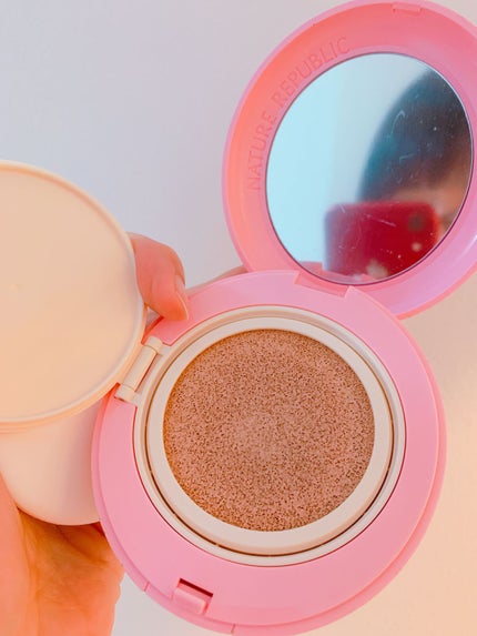 PROBIOエッセンスクッション/ネイチャーリパブリック/クッションファンデーションを使ったクチコミ(4枚目)