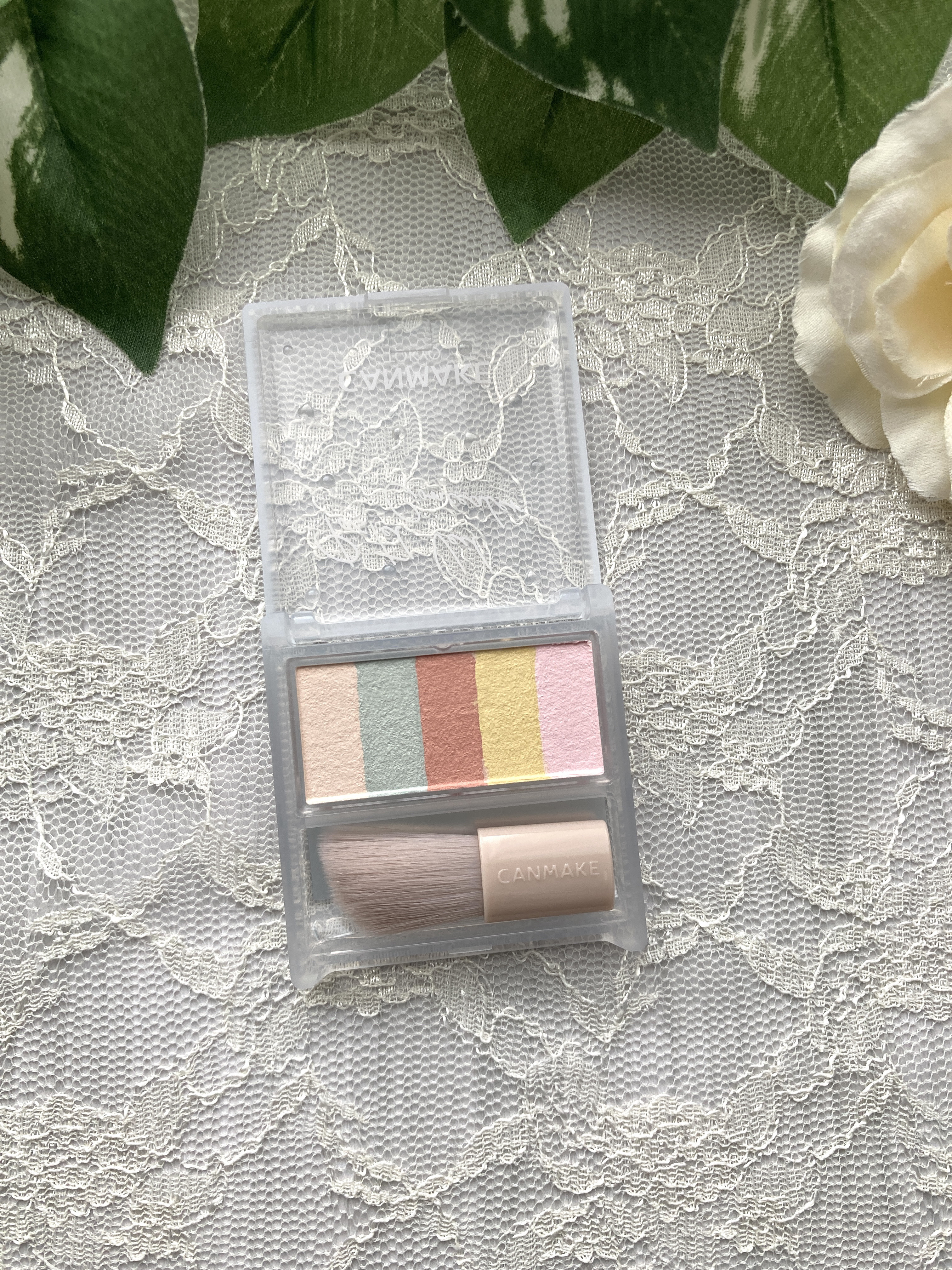 パステルヴェールコンシーラー 01 ライトベージュ/キャンメイク/パレットコンシーラーを使ったクチコミ（3枚目）