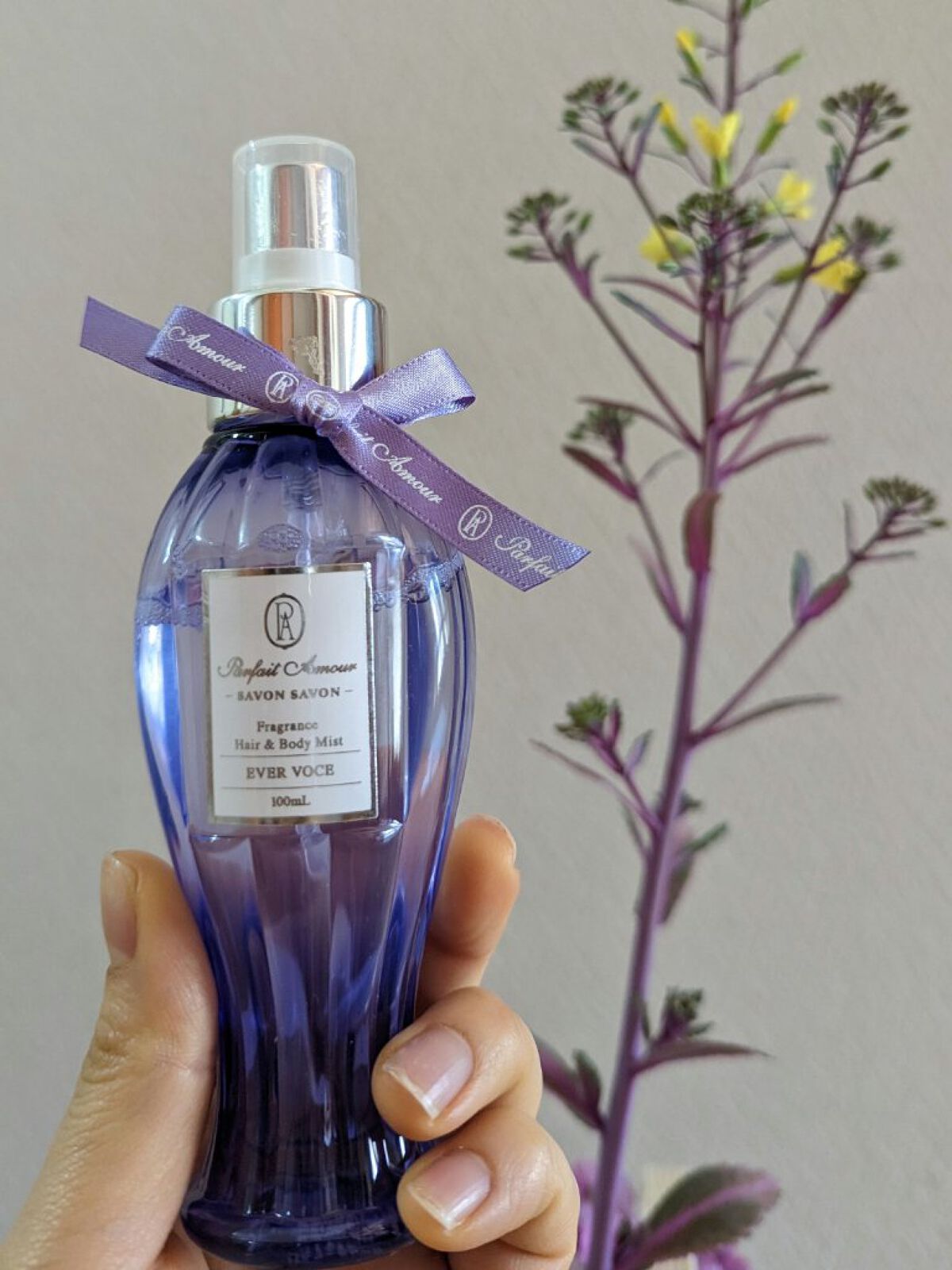 フレグランス ヘア＆ボディミスト/パルフェタムール サボンサボン/香水(その他)を使ったクチコミ（2枚目）