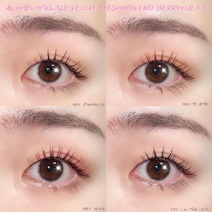 オーラクリエイション/BLEND BERRY/アイシャドウパレットを使ったクチコミ(9枚目)