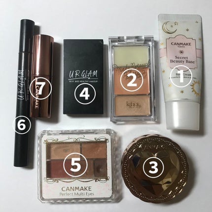 パーフェクトマルチアイズ/キャンメイク/アイシャドウパレットを使ったクチコミ(2枚目)