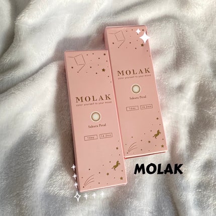 MOLAK 1day サクラペタル/MOLAK/ワンデー(1DAY)カラコンを使ったクチコミ(1枚目)