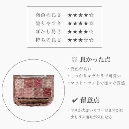 プティパレットアイズ/キャンメイク/パウダーアイシャドウを使ったクチコミ(7枚目)