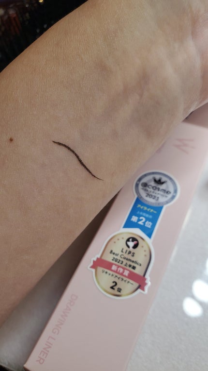 ウォンジョンヨ ドローイングライナー/Wonjungyo/リキッドアイライナーを使ったクチコミ(2枚目)