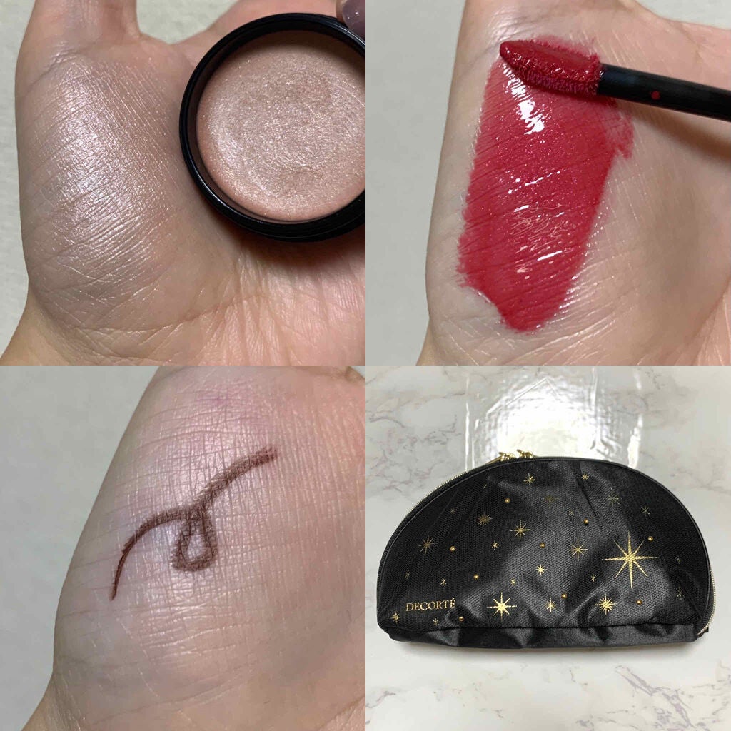 コスメデコルテ クリスマスコフレ2020/DECORTÉ/メイクアップキットを使ったクチコミ(3枚目)