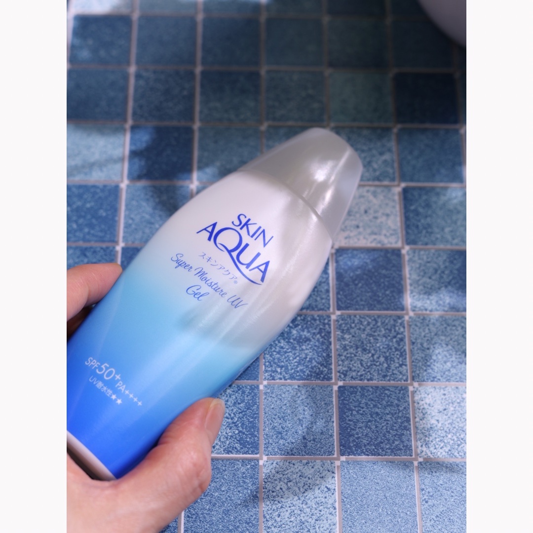 スキンアクア スーパーモイスチャージェル/スキンアクア/日焼け止めジェルを使ったクチコミ（3枚目）