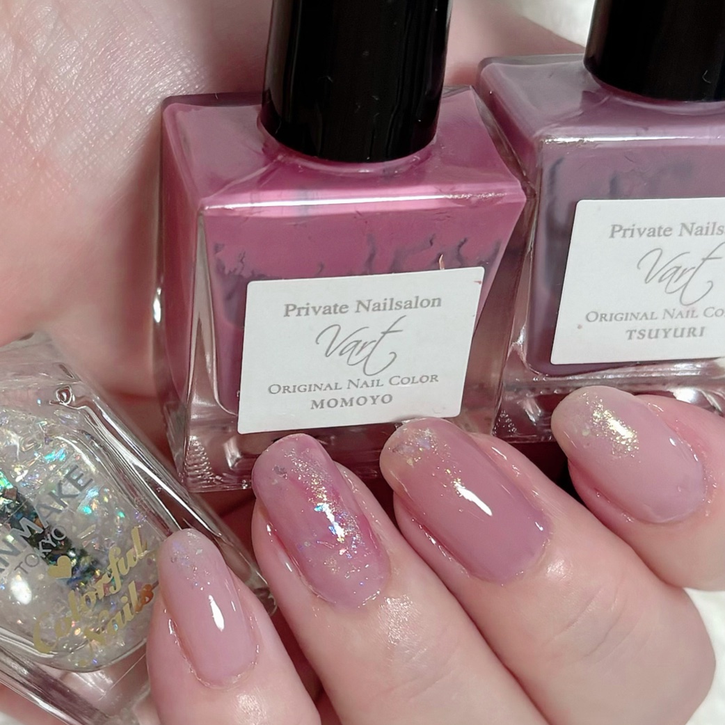 ヴェイル オリジナルネイルカラー MOMOYO/Vart/マニキュアを使ったクチコミ（1枚目）