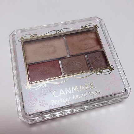 パーフェクトマルチアイズ/キャンメイク/アイシャドウパレットを使ったクチコミ(1枚目)