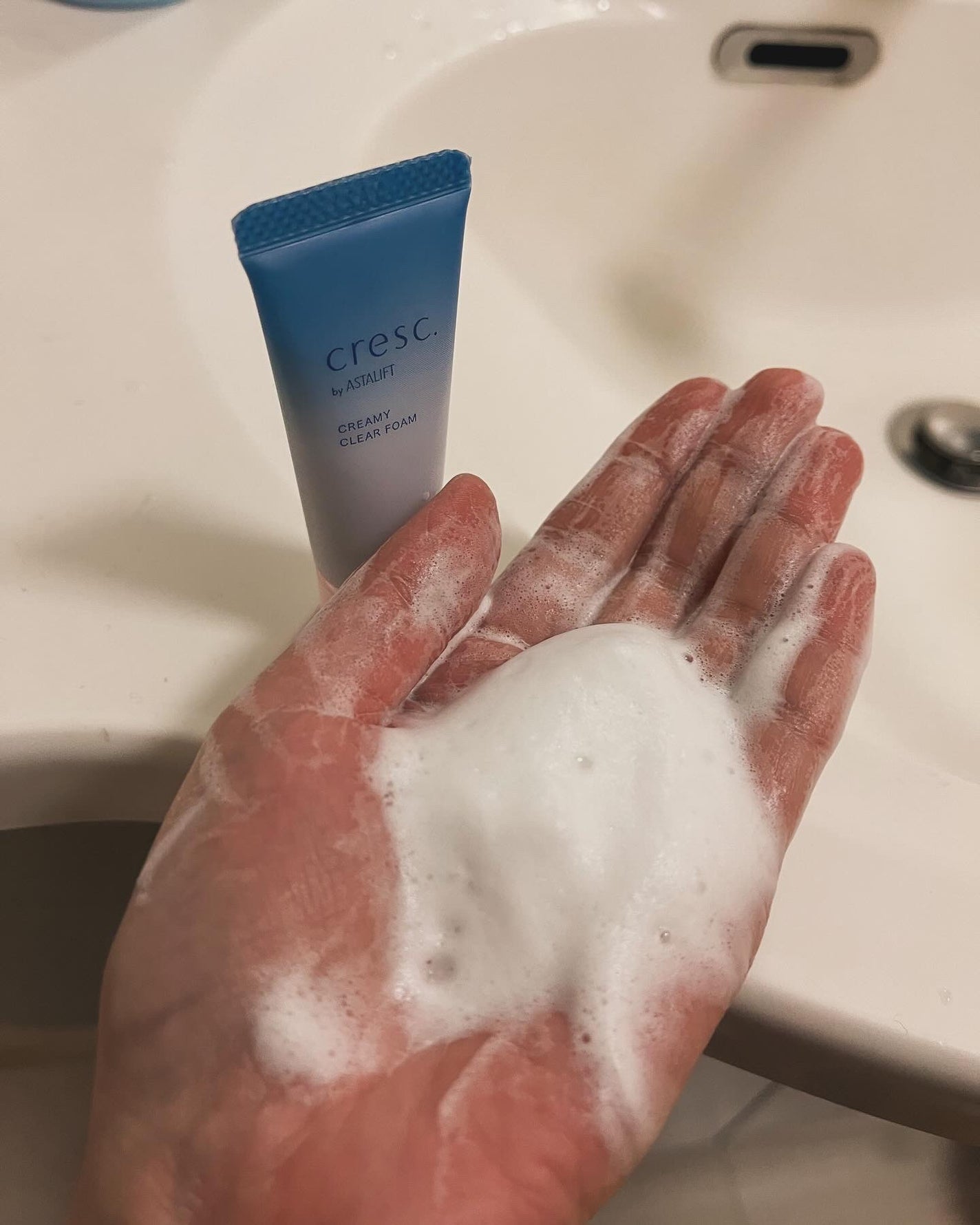 クリーミー クリアフォーム/cresc. by ASTALIFT/洗顔フォームを使ったクチコミ(2枚目)