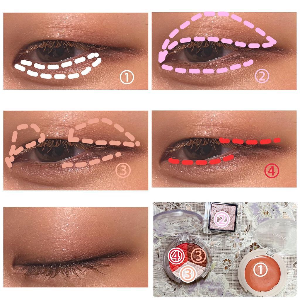 アイニュアンス/キャンメイク/アイシャドウパレットを使ったクチコミ(6枚目)