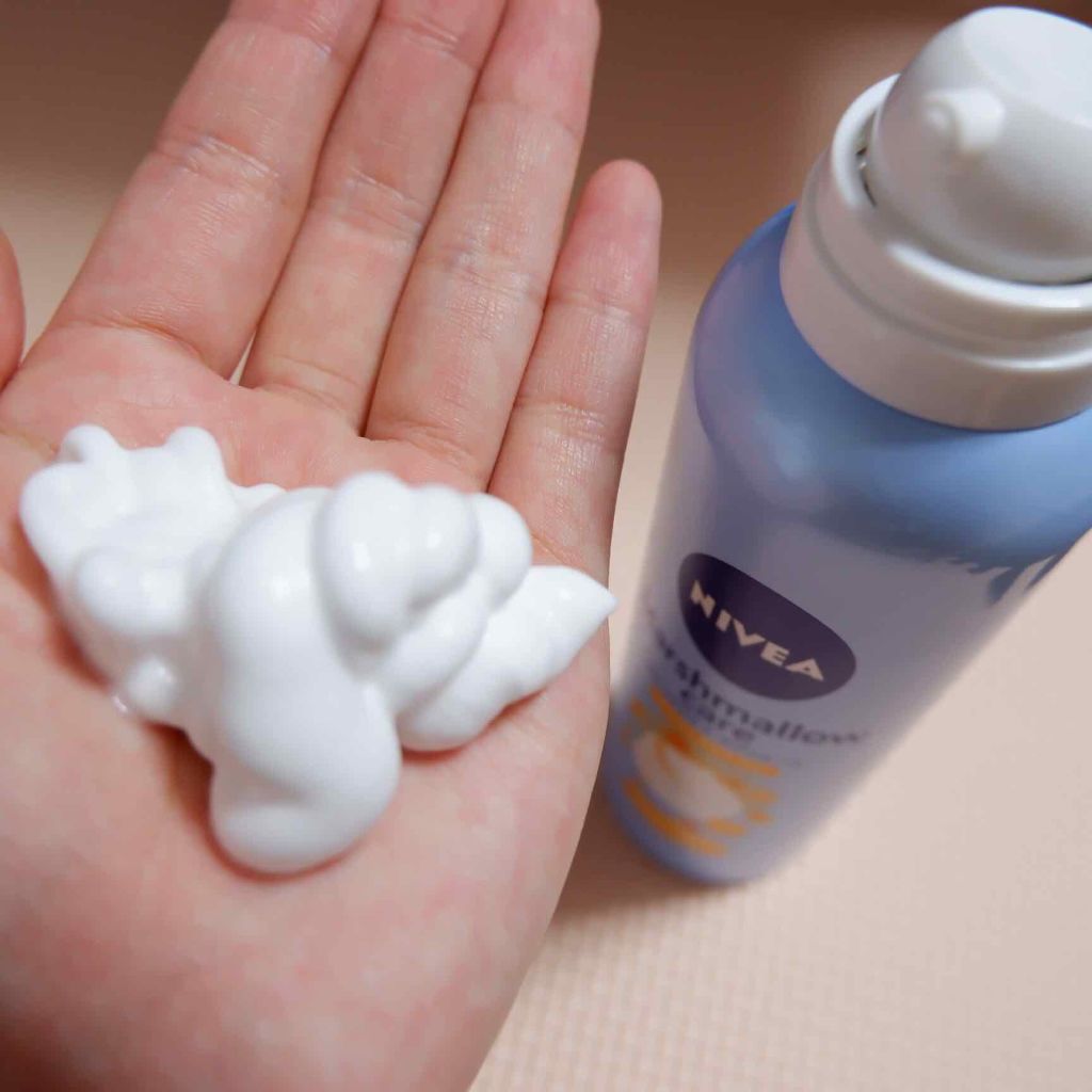 マシュマロケア ボディムース シルキーフラワー/ニベア/ボディローションを使ったクチコミ（2枚目）