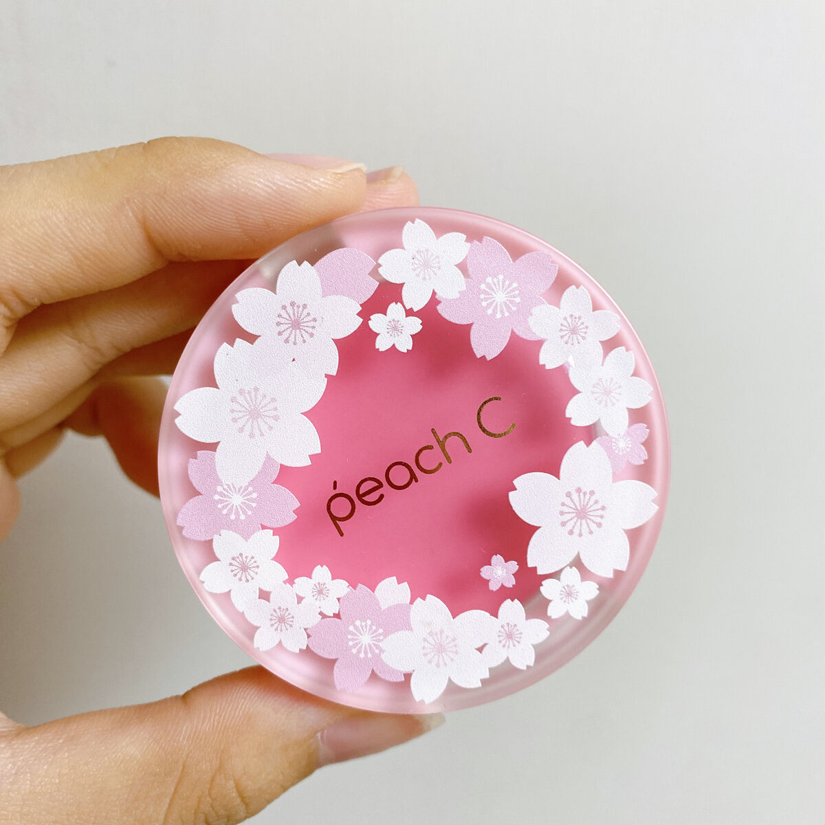 ピーチ コットン ブラッシャー ブロッサムエディション　02 ピンキーPチーク/Peach C/パウダーチークを使ったクチコミ（1枚目）