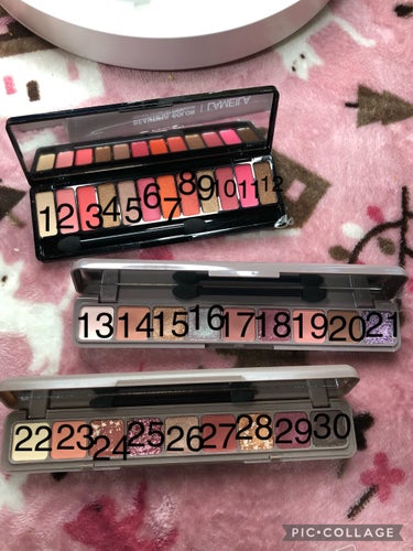 Beautiful Color Geometry Eyeshadow /Lameila/アイシャドウパレットを使ったクチコミ（2枚目）