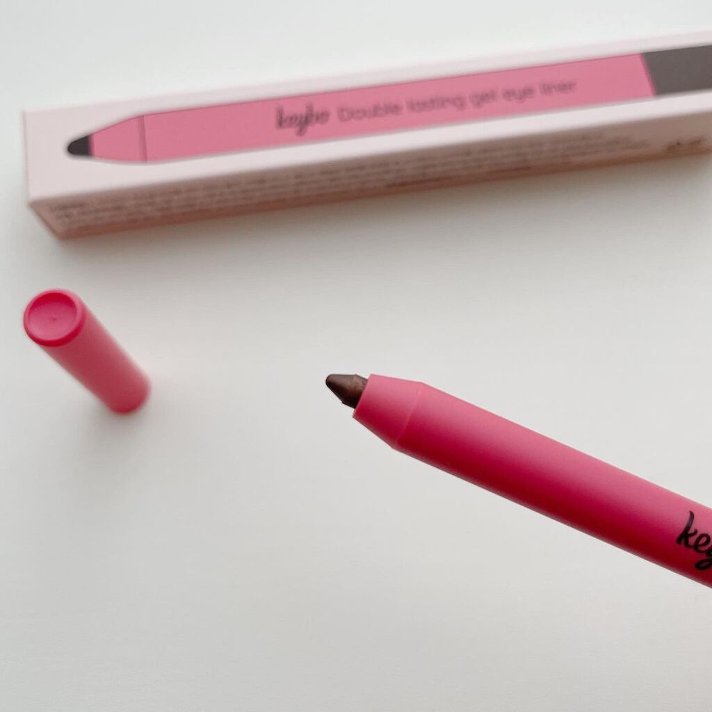 ダブルラスティングジェルライナー/keybo/ジェルアイライナーを使ったクチコミ(2枚目)