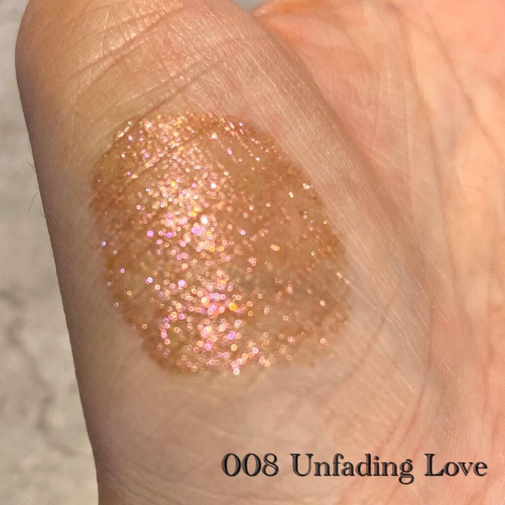 ザ リキッド アイシャドウ　ウルトラスパークル 007 Nurturing Love/ADDICTION/リキッドアイシャドウを使ったクチコミ（3枚目）