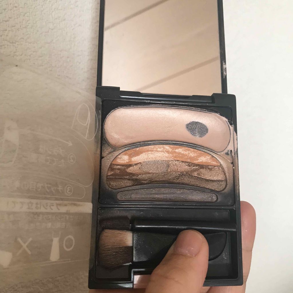 ブラシひと塗りシャドウ/オーブ/アイシャドウパレットを使ったクチコミ(1枚目)