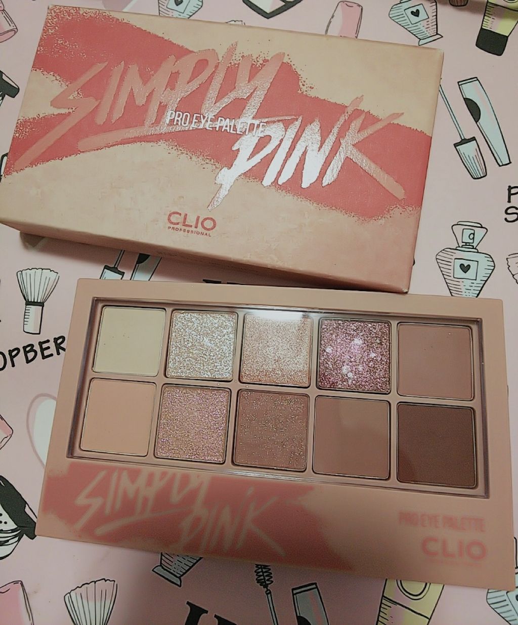 プロ アイ パレット/CLIO/アイシャドウパレットを使ったクチコミ（1枚目）