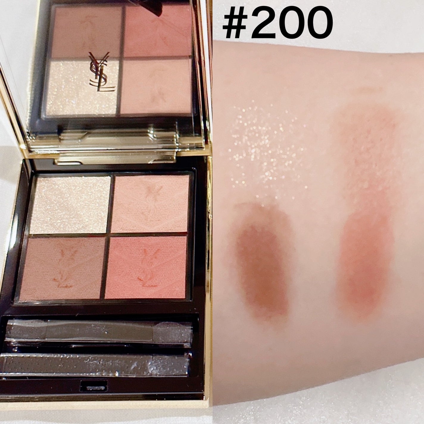 クチュール ミニ クラッチ/YVES SAINT LAURENT BEAUTE/アイシャドウパレットを使ったクチコミ(4枚目)