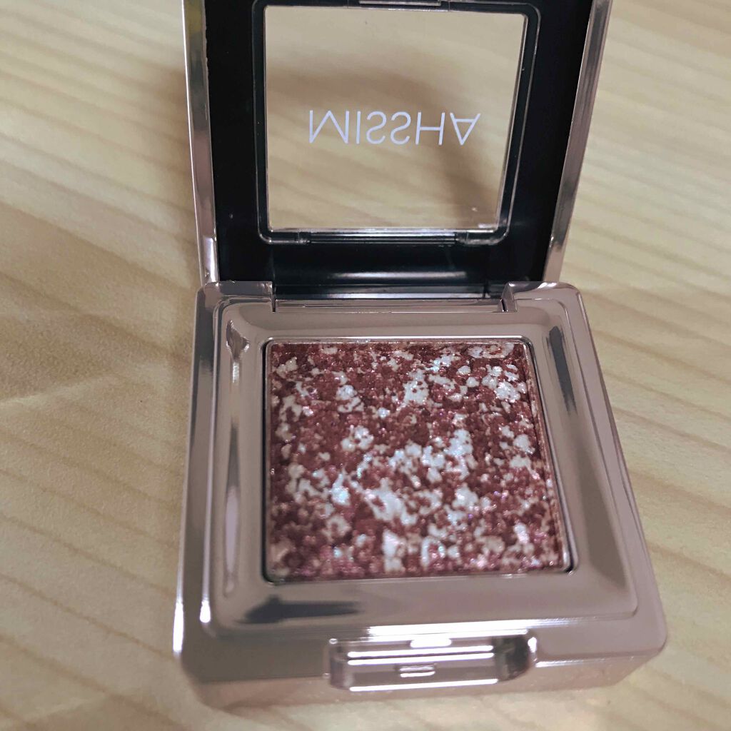 グリッタープリズム シャドウ/MISSHA/グリッターを使ったクチコミ(3枚目)