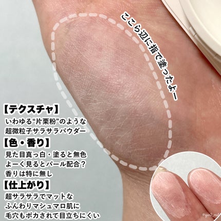ネオ エッセンシャル フィニッシュパウダー/LANEIGE/ルースパウダーを使ったクチコミ(5枚目)