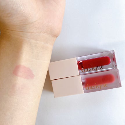 ブラーベルベットティント/dasique/リップティントを使ったクチコミ(7枚目)