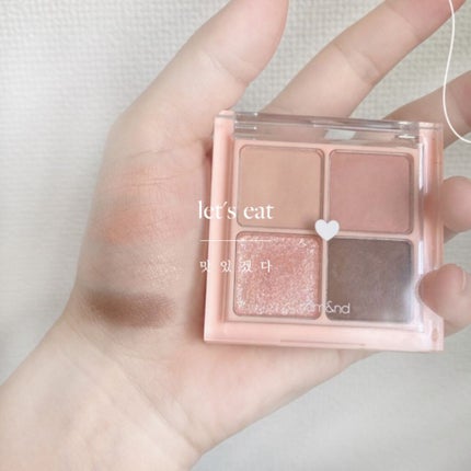 ベターザンアイズ/rom&nd/アイシャドウパレットを使ったクチコミ(1枚目)