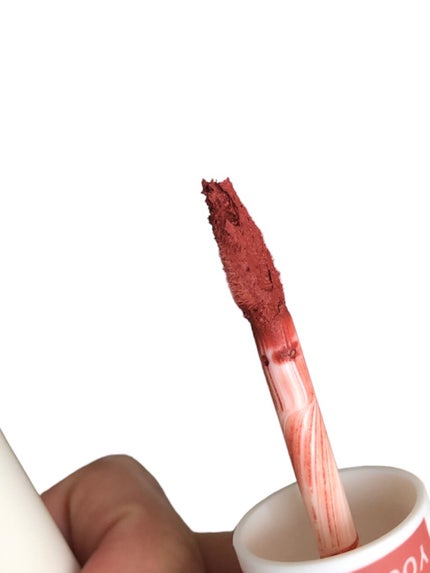 スーパーマットリップ&チークマッド/INTO U/口紅を使ったクチコミ(8枚目)