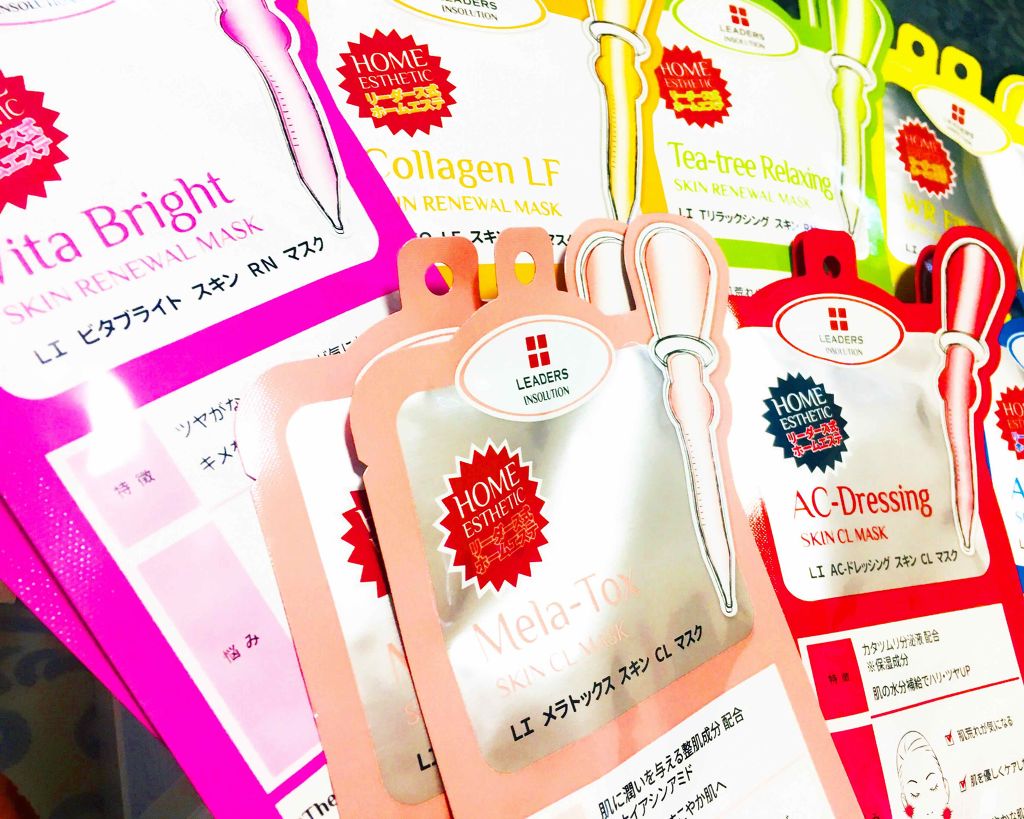 アソートセット スキンクリニック&スキンリニューアルマスク7種類各2枚/Leaders Clinie(リーダーズ)/シートマスク・パックを使ったクチコミ(1枚目)