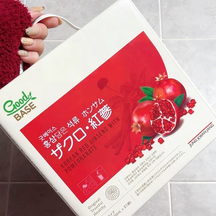 ザクロホンサム/正官庄/美容ドリンクを使ったクチコミ(4枚目)