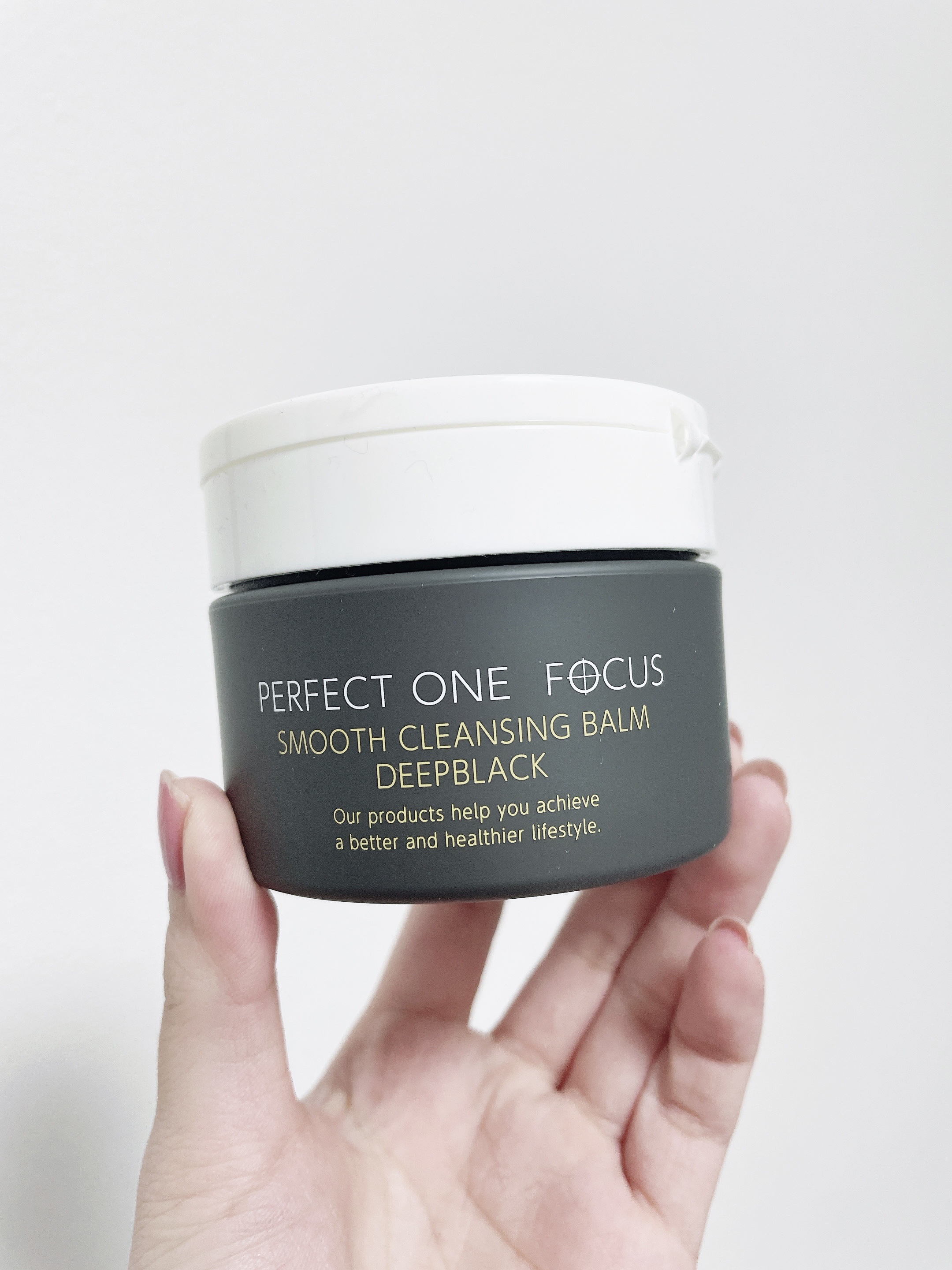 パーフェクトワンフォーカス スムースクレンジングバーム ディープブラック/PERFECT ONE  FOCUS/クレンジングバームを使ったクチコミ（1枚目）